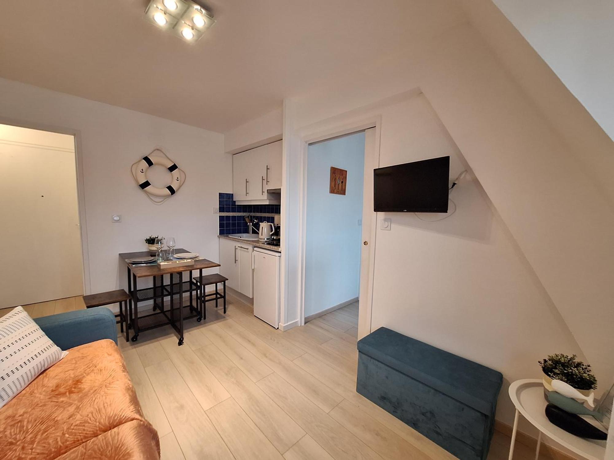 Super Deauville Appartement 2 Pieces Cosy Proche Plage Plein Sud Villers-sur-Mer Eksteriør billede